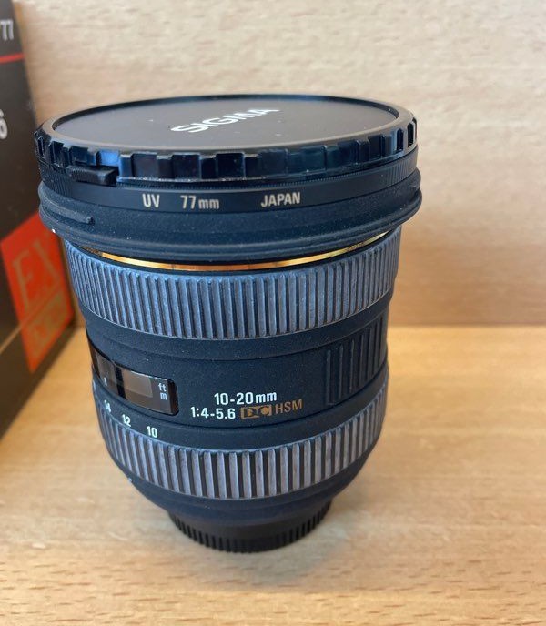 Objectif Sigma 10-20mm F4-5.6 EX DC HSM monture Nikon — photo 2