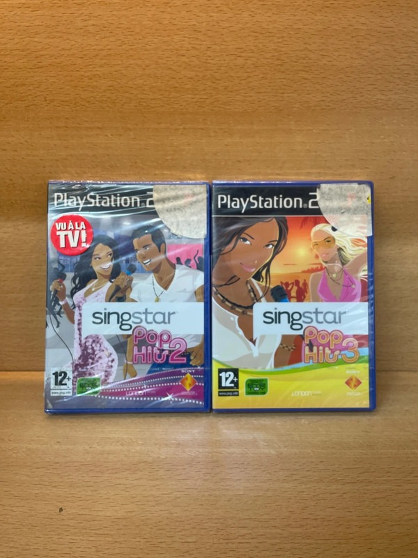Jeu PS2 Singstar Pop Hits 2 et 3 Neuf