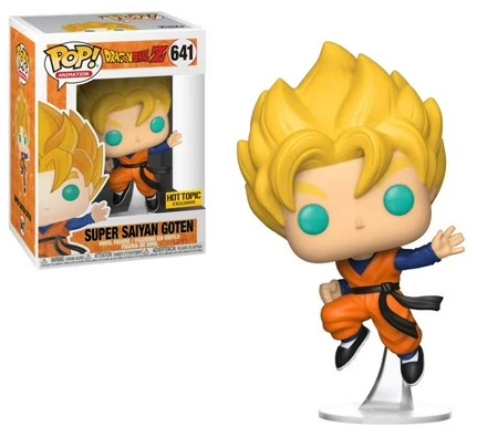 Funko Pop Super Saiyan Goten 641 Dragon Ball Z Hot Topic Exclusive