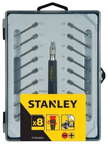 Stanley STHT0-62633 coffret tournevis de précision multi-embouts 16 pièces