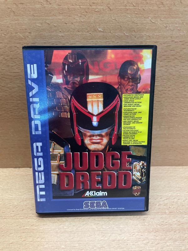 Jeu Sega Judge Dredd