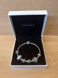 Bracelet Pandora en argent 925 avec charms — photo 1