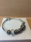Bracelet Pandora en argent 925 avec charms — photo 2