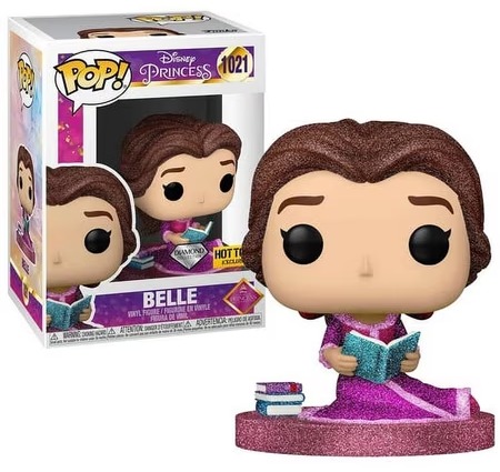 Figurine Funko Pop Belle Diamond Collection 1021 Disney Princess