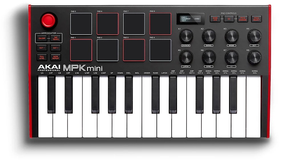 Akai Professional MPK Mini MK3 clavier maître MIDI USB 25 touches