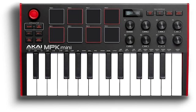 Akai Professional MPK Mini MK3 clavier maître MIDI USB 25 touches