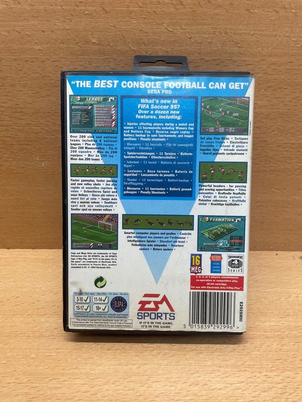 Jeu Sega FIFA Soccer 95 — photo 2