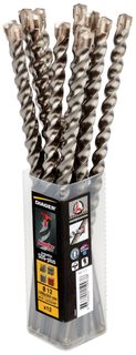 Diager 12 forets béton 4G4 SDS+ 8 x 160 mm