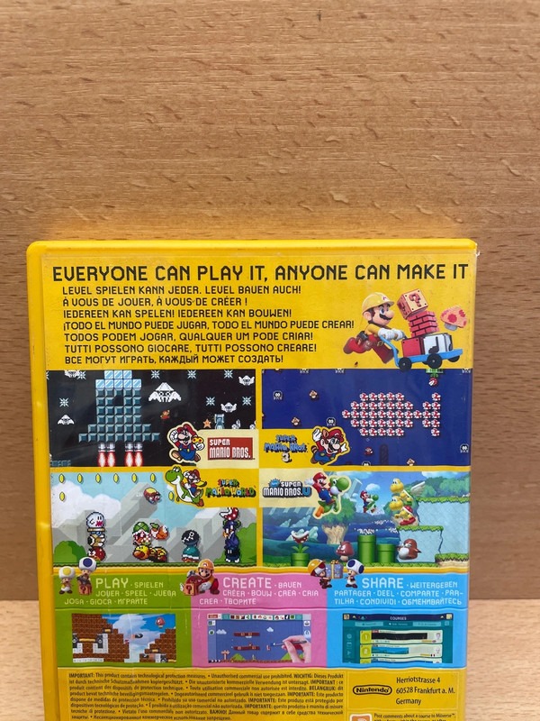 Jeu Wii U Super Mario Maker — photo 3