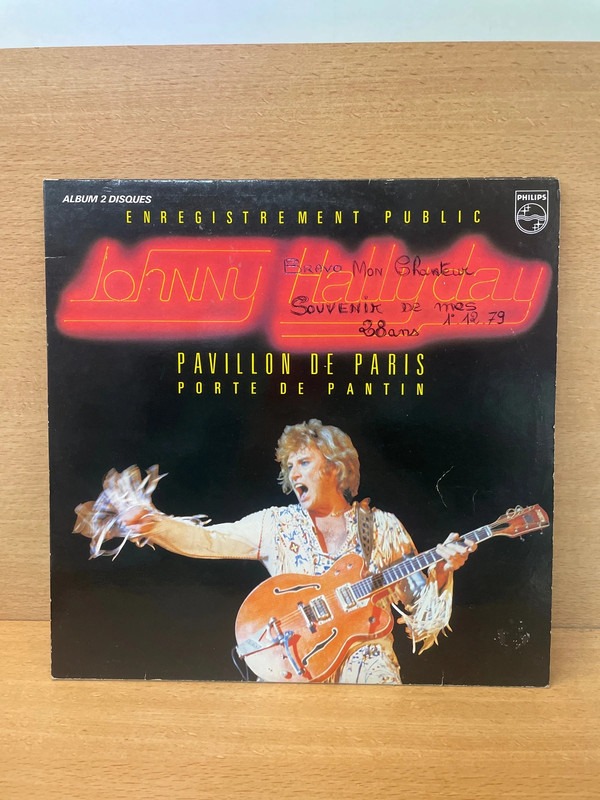 Vinyle Pavillon de Paris Johnny Hallyday