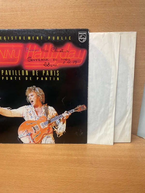 Vinyle Pavillon de Paris Johnny Hallyday — photo 3