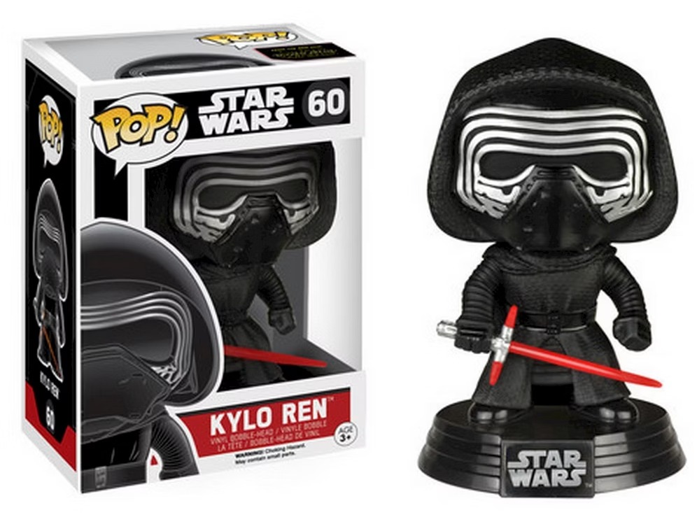Funko Pop Star Wars Kylo Ren masqué n°60