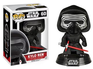Funko Pop Star Wars Kylo Ren masqué n°60