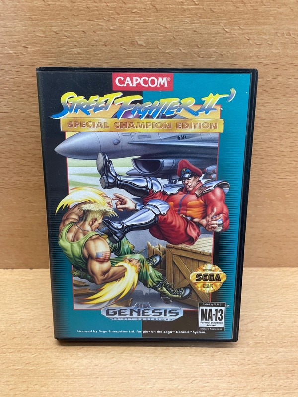 Jeu Sega Street Fighter 2