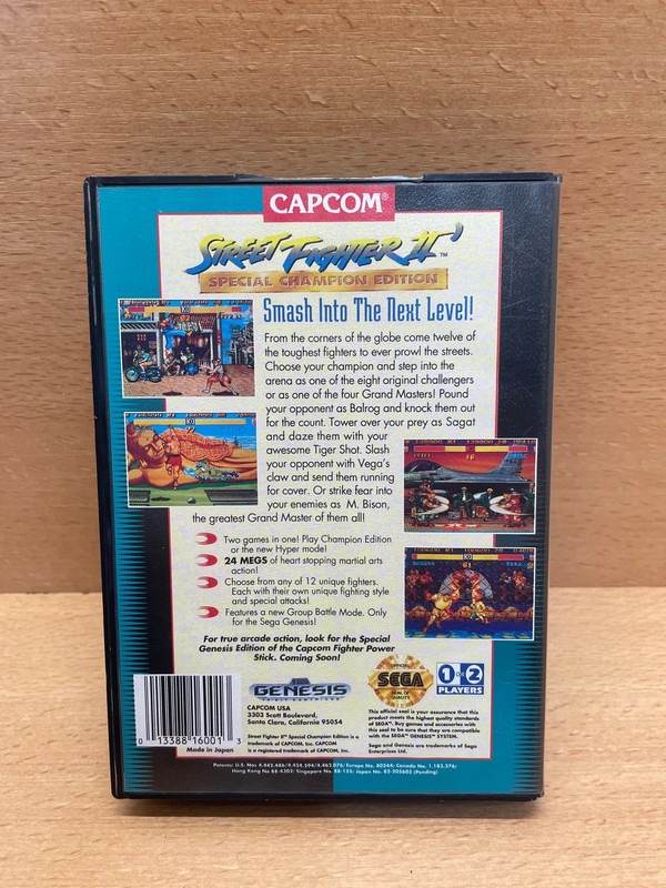 Jeu Sega Street Fighter 2 — photo 2