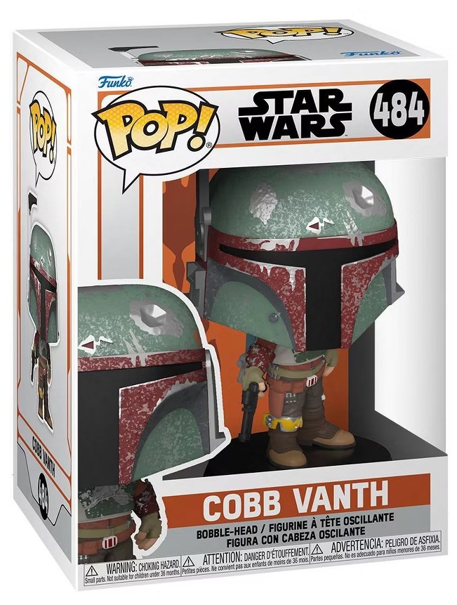 Figurine Funko Pop Star Wars The Mandalorian Marshal / Cobb Vanth n°484