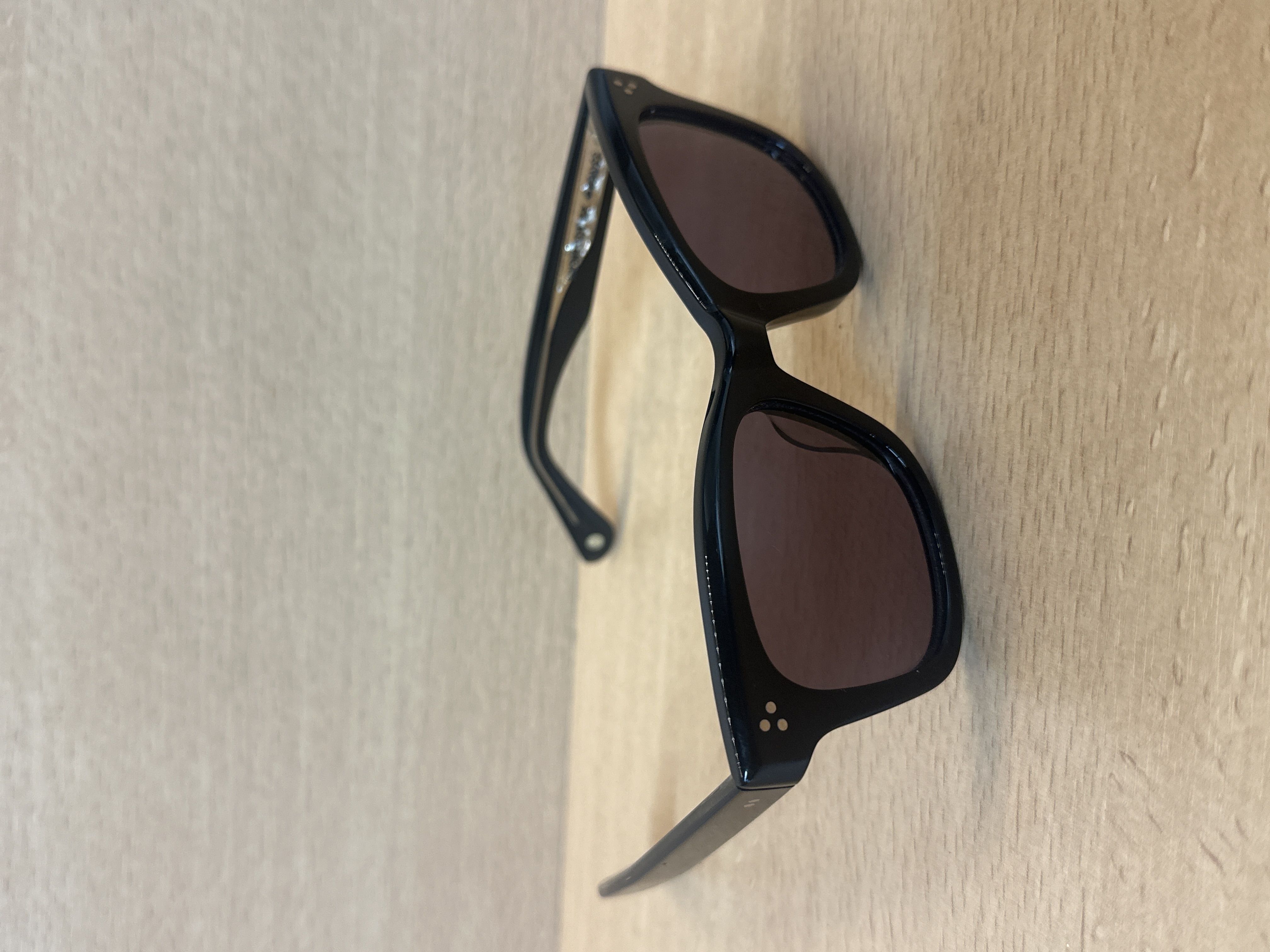 Lunettes de soleil Garrett Leight Thomson BK noires