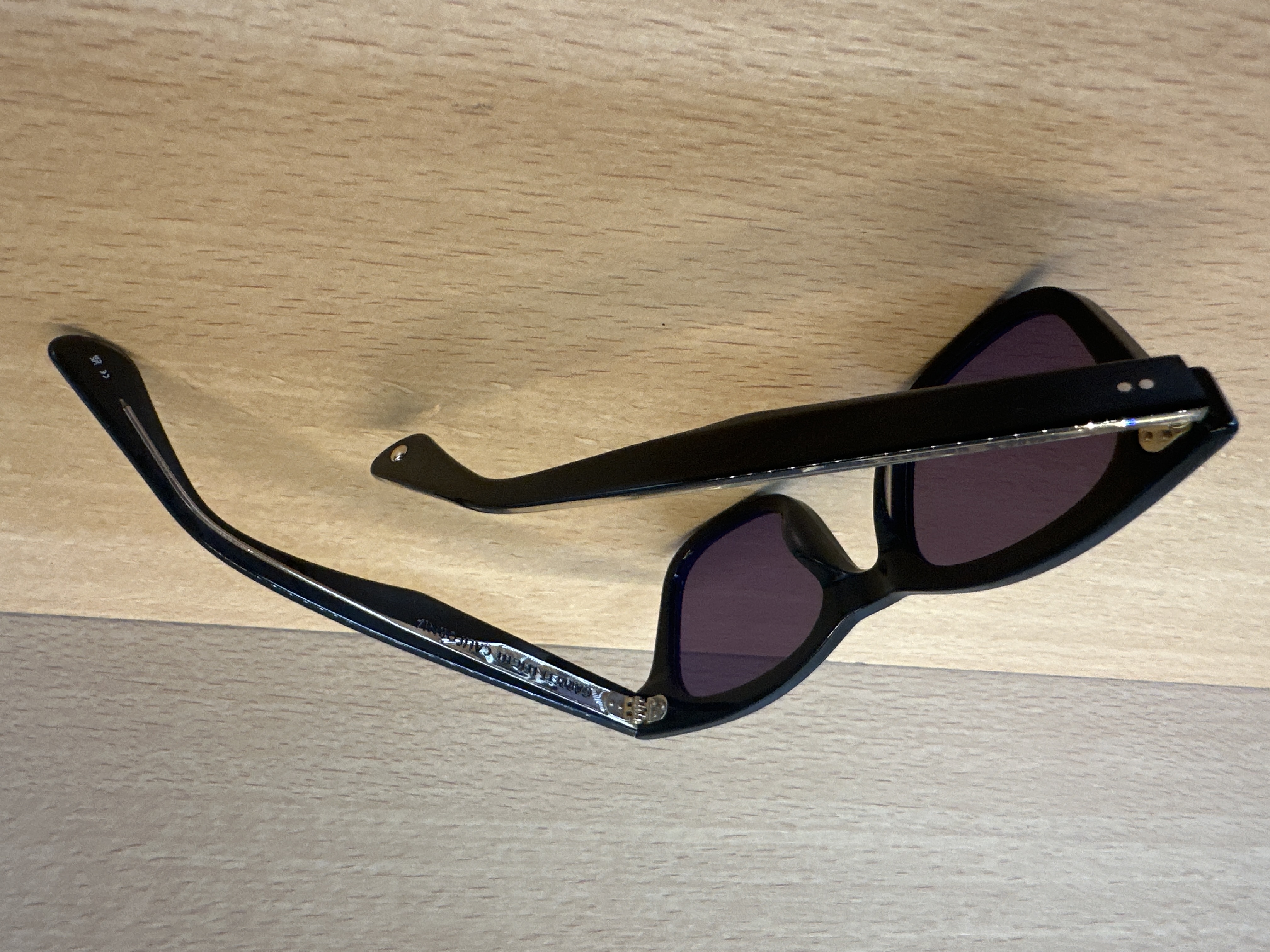 Lunettes de soleil Garrett Leight Thomson BK noires — photo 2