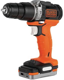 Perceuse-visseuse à percussion sans fil Black+Decker BDCHD12S1-QW 12V