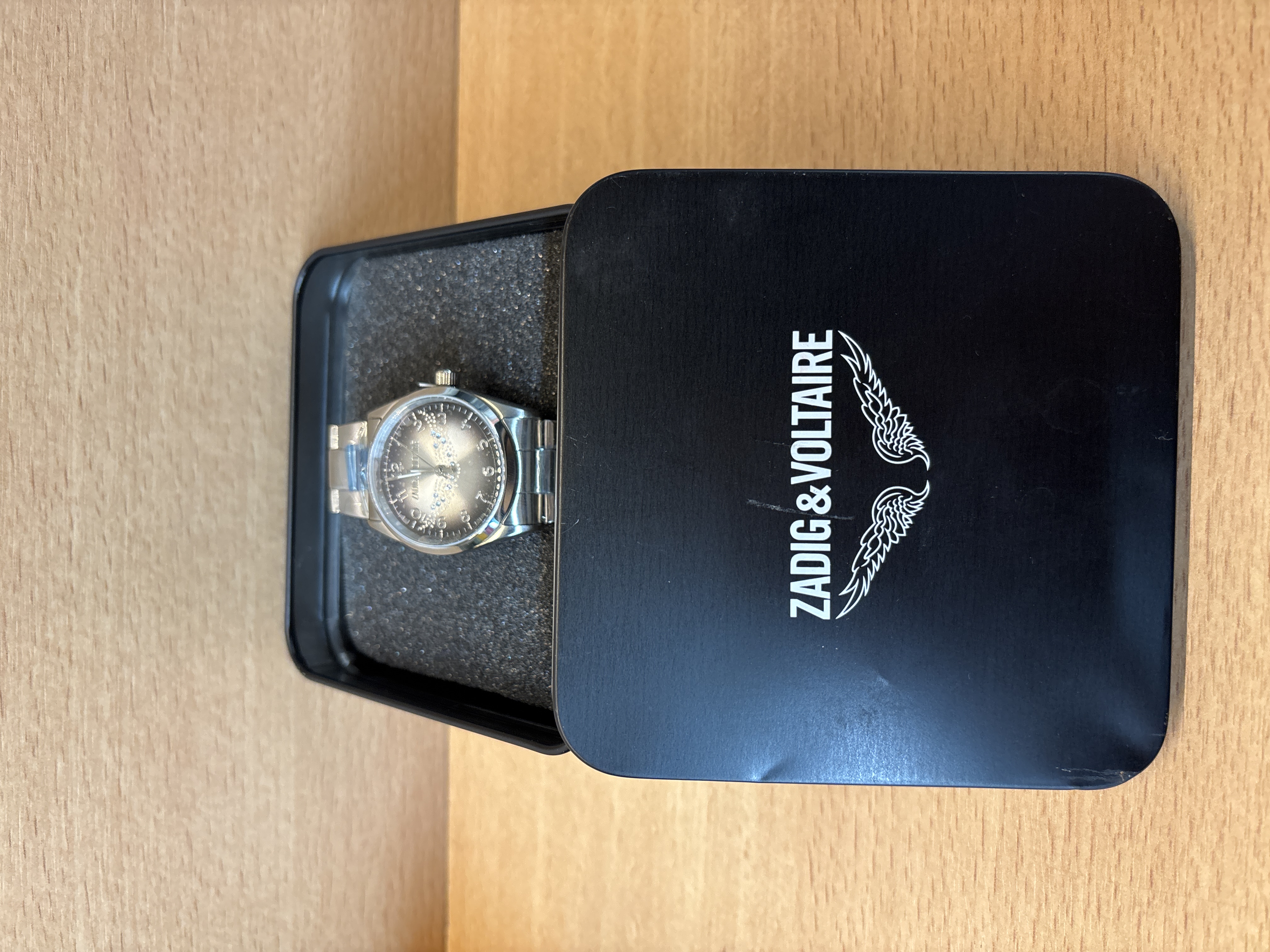 Montre femme Zadig & Voltaire acier cadran gris