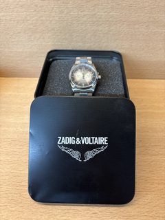 Montre femme Zadig & Voltaire acier cadran gris