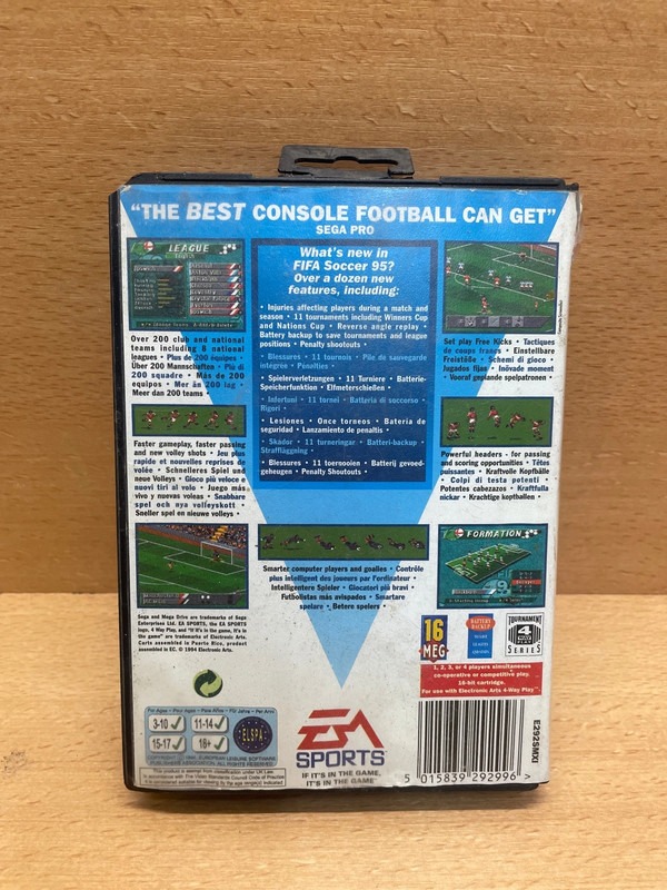 Jeu Sega FIFA Soccer 95 — photo 2