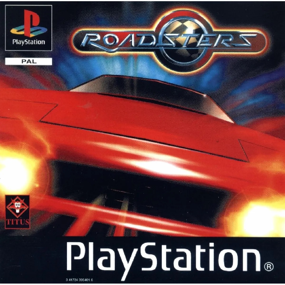 Roadsters PS1 jeu PlayStation 1