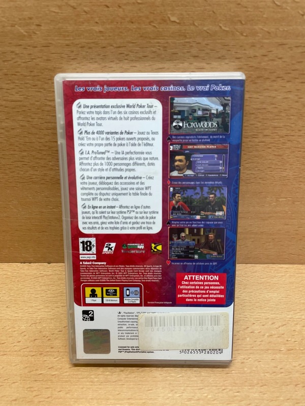 Jeu PSP World Poker Tour — photo 3