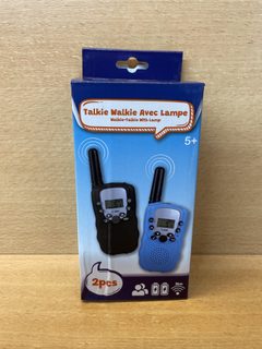 Talkies-walkies enfant avec lampe 2 pièces