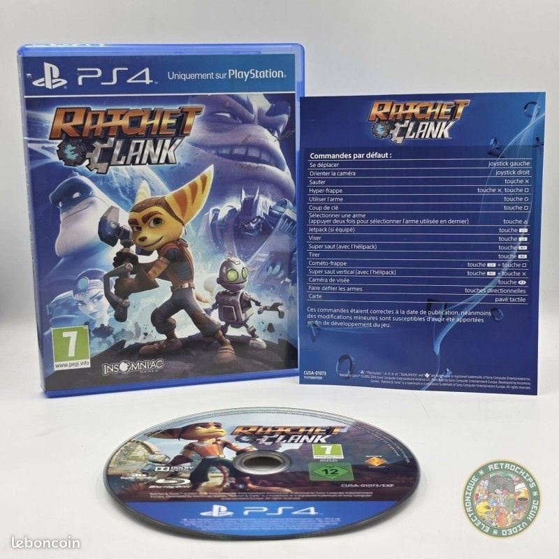 Ratchet & Clank sur PlayStation 4 PS4