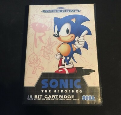 Sonic the Hedgehog Sega Mega Drive PAL sans notice