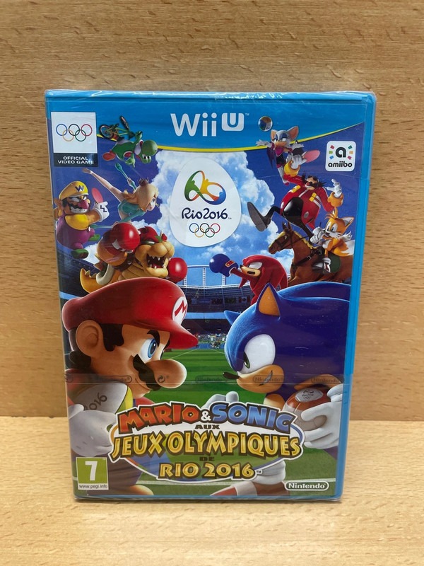 Jeu Wii U Mario et Sonic jeux olympiques 2016 Neuf