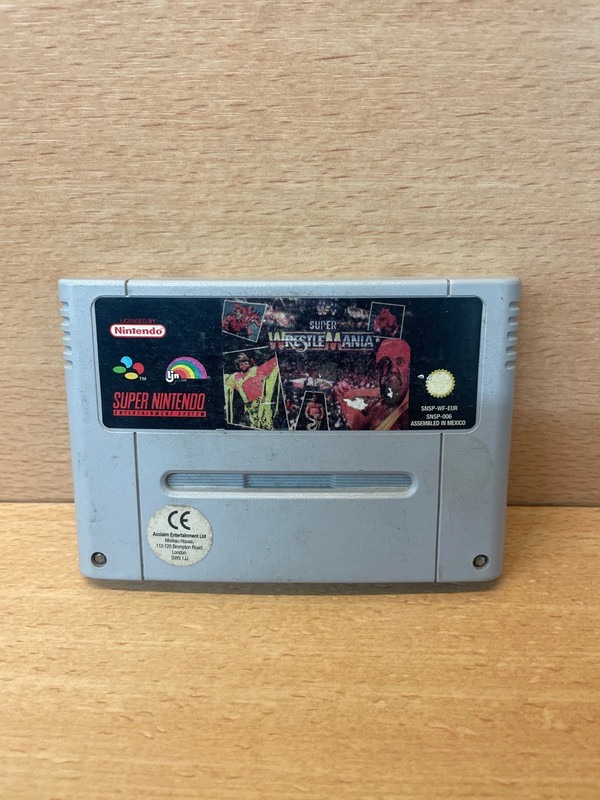 Jeu super Nintendo Super Wrestyle Mania