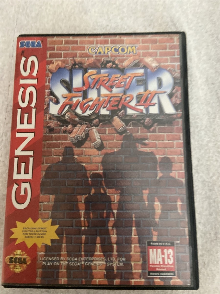 Super Street Fighter II: The New Challengers Sega Genesis