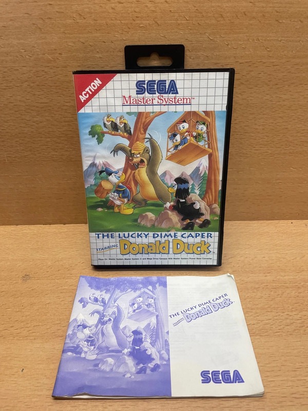 Jeu Sega The Lucky Dime Caper Donald Duck