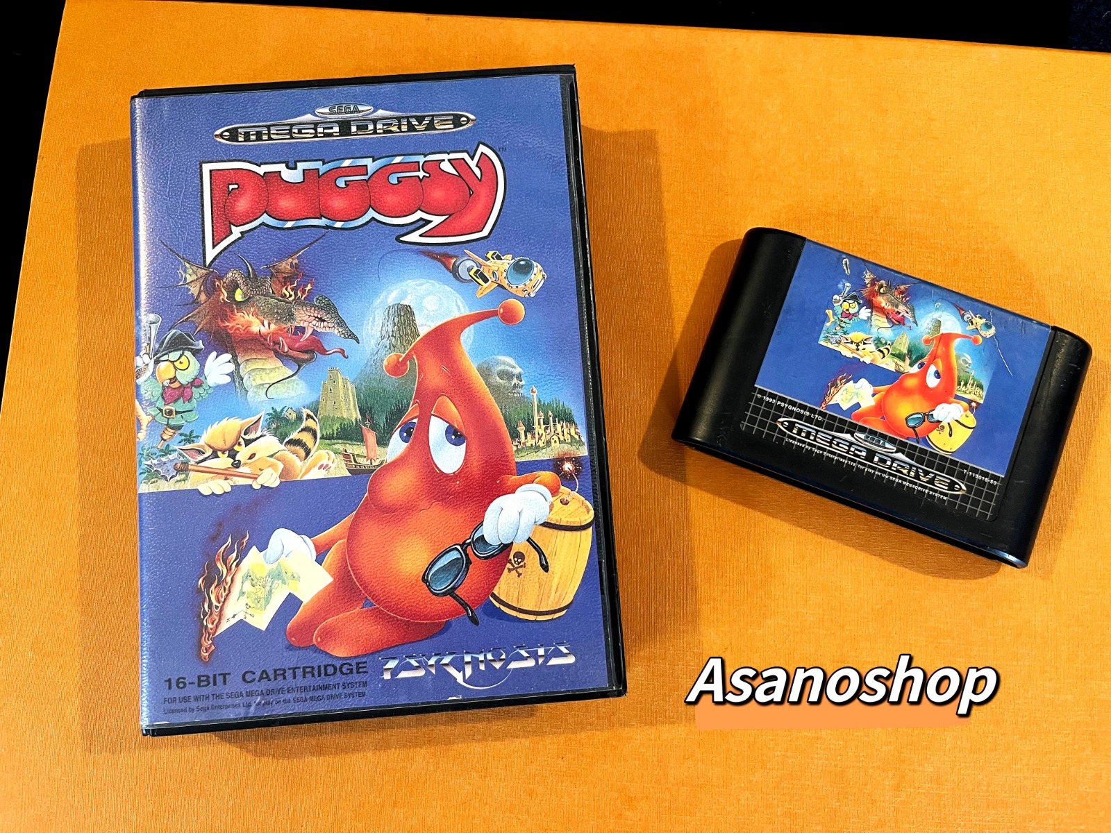 Puggsy Sega Mega Drive complet