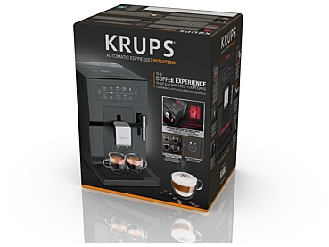 Krups Intuition Essential YY4371FD machine expresso broyeur café grain noir