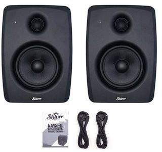 Paire d'enceintes monitoring Shiver EMS-8 150 W