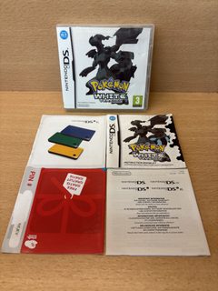 Pokémon Version Blanche sur Nintendo DS complet