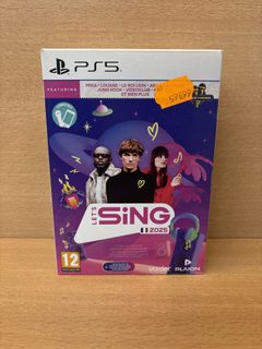 Let's Sing 2025 + 2 micros PS5