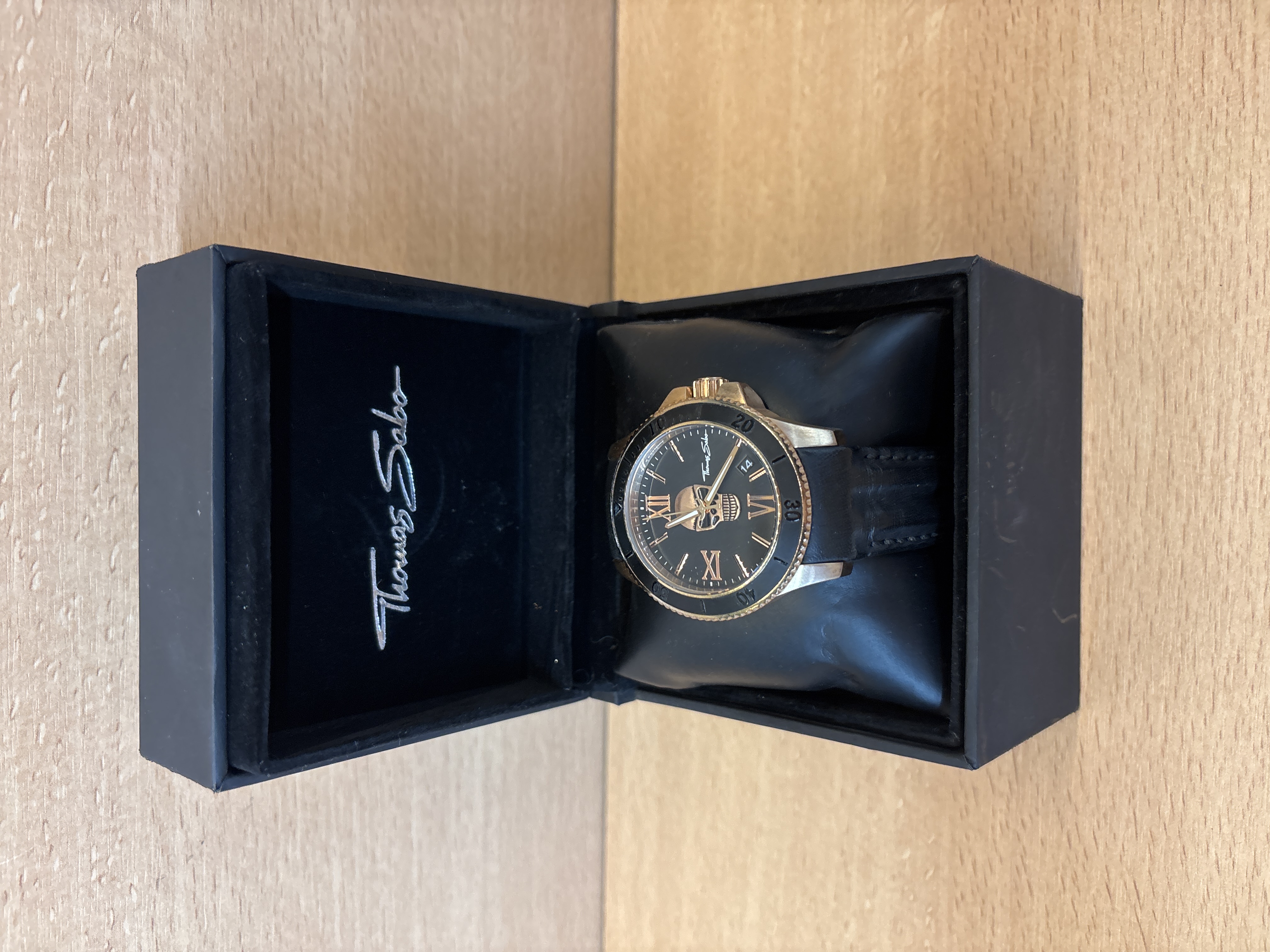 Montre Thomas Sabo WA0279 tête de mort acier inoxydable