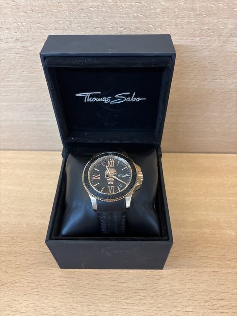 Montre Thomas Sabo WA0279 tête de mort acier inoxydable