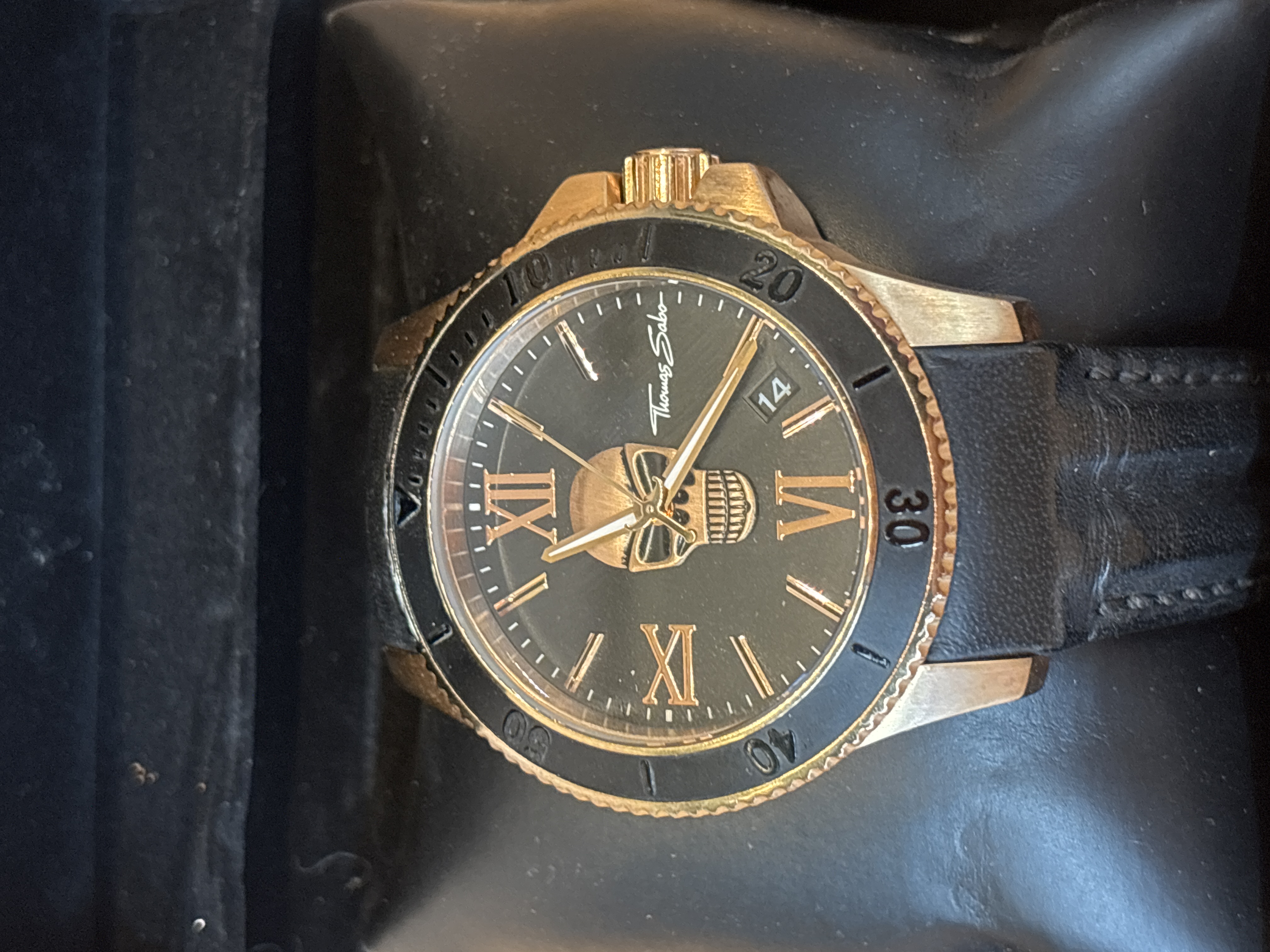 Montre Thomas Sabo WA0279 tête de mort acier inoxydable — photo 2