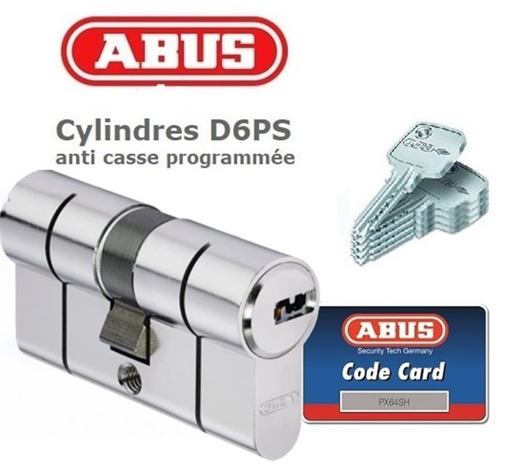 ABUS D6PS cylindre de sécurité 40 x 40 mm