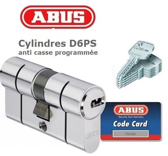 ABUS D6PS cylindre de sécurité 40 x 40 mm