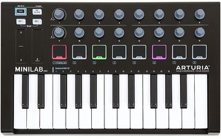 Arturia MiniLab MkII Black contrôleur clavier MIDI USB 25 touches