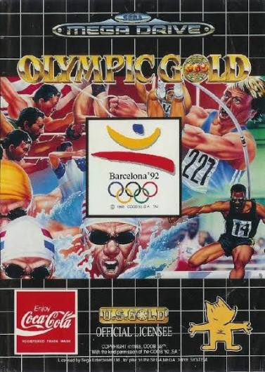 Olympic Gold Barcelona '92 édition limitée Mega Drive