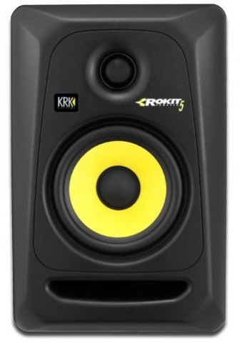 Paire d'enceintes de monitoring KRK Rokit RP5 G3 actives noires