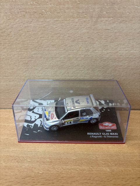 Renault Clio Maxi Rallye Monte-Carlo 1995 Ragnotti miniature