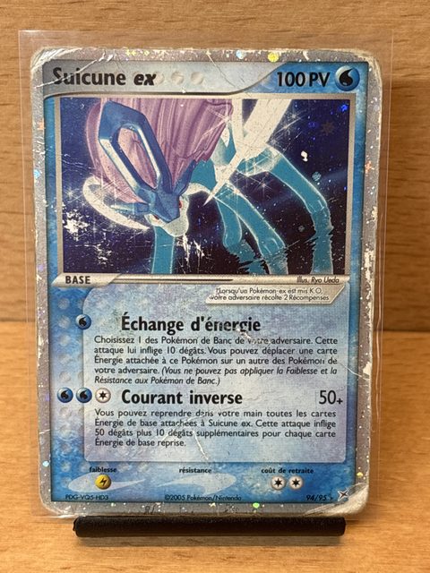 Carte Pokémon Suicune ex 94/95 FR